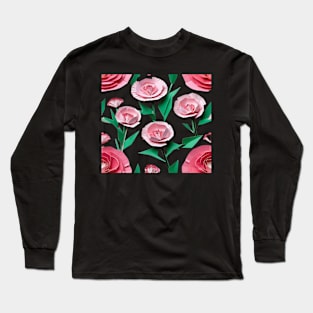 Origami Carnations - PanfurWare LLC Long Sleeve T-Shirt